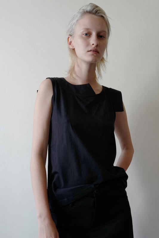 A symmetrical tank top