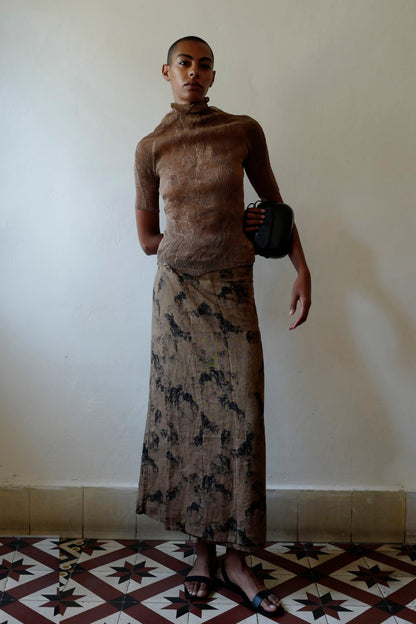 Long tie skirt