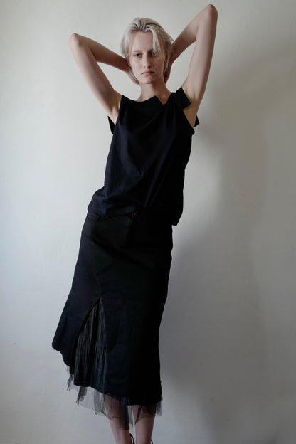 A symmetrical tank top