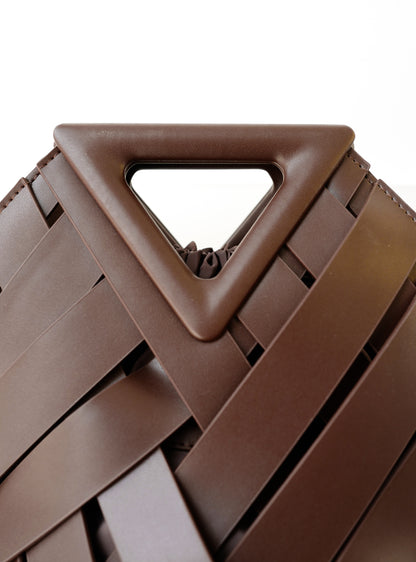Crisscross Bag in Brown