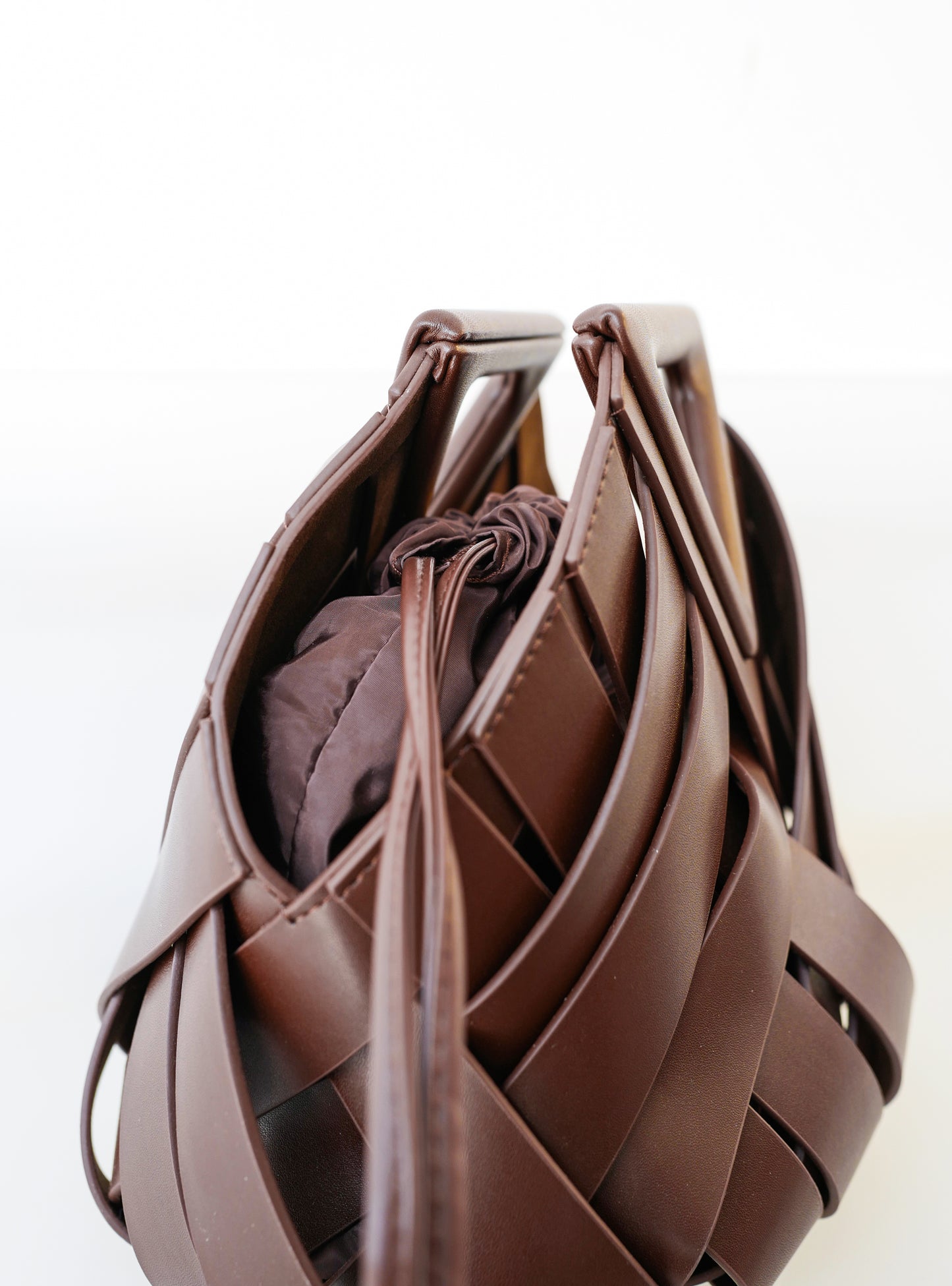 Crisscross Bag in Brown